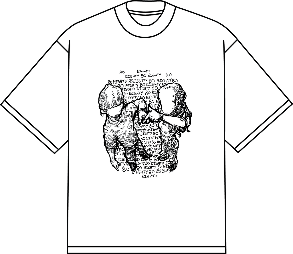 EIGHTY'S 1ST BIRTHDAY T-SHIRT